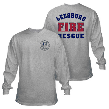 T-Shirt, Long Sleeve, Gray